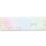 Ducky Zero 6108, gaming toetsenbord Wit, BE Lay-out, Cherry MX2A Red, RGB leds, ABS, Hot-swappable