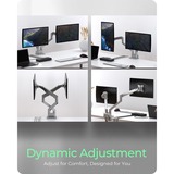 ICY BOX IB-MS524-T monitorarm Grijs