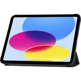 Just in Case iPad (11th/10th Gen) - Smart TriFold tablethoes Blauw