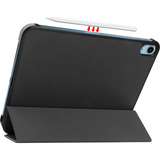Just in Case iPad (11th/10th Gen) - Smart TriFold tablethoes Blauw