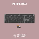 Logitech Signature Slim K950 draadloos toetsenbord Grafiet, US-International lay-out (QWERTY)