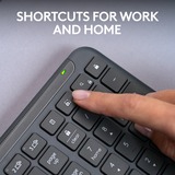 Logitech Signature Slim K950 toetsenbord Grafiet, US-International lay-out (QWERTY)