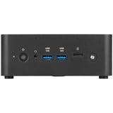 MSI Cubi NUC AI+ 2MG-002EU pc-systeem Zwart | Core Ultra 7 258V | Arc Graphics 140V | 32 GB | 1 TB SSD