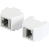  RJ45 Magnetische Zekeringskoppeling CAT6 Wit