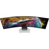 Samsung Odyssey OLED G9 G95SC 49" Curved UltraWide gaming monitor Zilver, HDMI, DisplayPort, USB-A, Wi-Fi, BT, 240 Hz