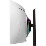 Samsung Odyssey OLED G9 G95SC 49" Curved UltraWide gaming monitor Zilver, HDMI, DisplayPort, USB-A, Wi-Fi, BT, 240 Hz
