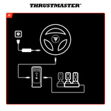 Thrustmaster T818 Black Edition stuurbasis Zwart