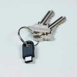 Yubico YubiKey 5C security key Zwart/goud