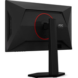 AOC 25G4KUR 24.5" gaming monitor Zwart/rood, 420Hz (OC), HDMI, DisplayPort, USB 3.2 (Gen 1)