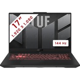 ASUS TUF Gaming A17 (FA707NV-HX023W) 17.3"  gaming laptop Grijs | Ryzen 7 7735HS | RTX 4060 | 16 GB | 512 GB SSD | 144 Hz