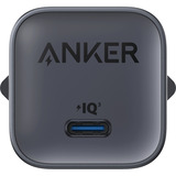 Anker 45W Nano wandoplader Zwart, 1x USB-C, met kabel