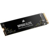 Corsair MP600 ELITE 1 TB SSD Zwart, CSSD-F1000GBMP600ENH, PCIe Gen 4.0 x4, NVMe 1.4, M.2 2280