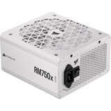 Corsair RM750x SHIFT White, 750W voeding  Wit, 3x PCIe, 1x 12VHPWR, Kabelmanagement