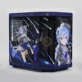 HYTE Hoshimachi Suisei Y70 midi tower behuizing Blauw | 2x USB-A | 1x USB-C | Tempered Glass