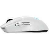 Logitech G PRO 2 LIGHTSPEED Wireless gaming muis Wit, 100 - 44,000 dpi, RGB