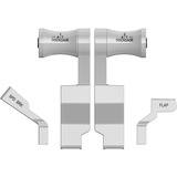 MOZA TQB Throttle Module - Boeing gashendel Zilver