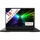 Razer Blade 18 (RZ09-05092FP9-R3F1) 18"  gaming laptop Zwart | Core i9-14900HX | RTX 4090 | 64 GB | 4 TB SSD | 200 Hz