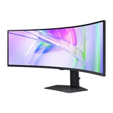 SAMSUNG ViewFinity S9 S95UC Dual QHD 49" Curved UltraWide monitor Zwart, 2x HDMI, 1x DisplayPort, USB-C, USB-B, USB-A, 120 Hz