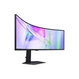 SAMSUNG ViewFinity S9 S95UC Dual QHD 49" Curved UltraWide monitor Zwart, 2x HDMI, 1x DisplayPort, USB-C, USB-B, USB-A, 120 Hz