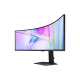 SAMSUNG ViewFinity S9 S95UC Dual QHD 49" Curved UltraWide monitor Zwart, 2x HDMI, 1x DisplayPort, USB-C, USB-B, USB-A, 120 Hz