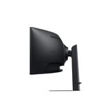 SAMSUNG ViewFinity S9 S95UC Dual QHD 49" Curved UltraWide monitor Zwart, 2x HDMI, 1x DisplayPort, USB-C, USB-B, USB-A, 120 Hz