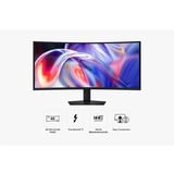 Samsung ViewFinity S8 S85TH 40" 4K Ultra HD Curved UltraWide monitor Zwart, 1x DisplayPort, 1x HDMI, 1x USB-C, 5x USB-A, 2x Thunderbolt, 1x RJ-45, 144 Hz, HDMI, DisplayPort, 5x USB-A, USB-C, 2x Thunderbolt