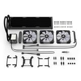 Sharkoon S100 ARGB waterkoeling Zwart, 4-pins PWM fan-connector