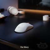SteelSeries Sensei Pro Mini gaming muis Wit, 100 - 42.000 DPI, 8K, UWB / 6 GHz