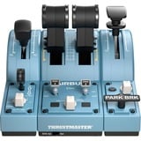 Thrustmaster TCA Quadrant Add-on Airbus Edition gaming gasregelaar Blauwgrijs/zwart, Pc