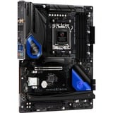 ASRock B650E PG RIPTIDE WIFI socket AM5 moederbord Zwart/blauw, RAID, 2.5 Gb-LAN, Wi-Fi, BT, Sound, ATX