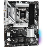 ASRock B760 Pro RS WiFi socket 1700 moederbord Zwart/zilver, RAID, 2.5 Gb-LAN, WLAN, BT, Sound, ATX