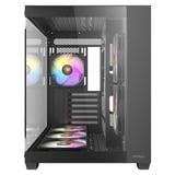 Antec CX800 Elite RGB midi tower behuizing Zwart | 2x USB-A | Tempered Glass