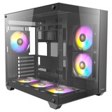 Antec CX800 Elite RGB midi tower behuizing Zwart | 2x USB-A | Tempered Glass