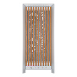 Corsair FRAME 5000D WOOD RS midi tower behuizing Wit/houtkleur | 3x USB-C | Tempered Glass