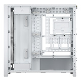 Corsair FRAME 5000D WOOD RS midi tower behuizing Wit/houtkleur | 3x USB-C | Tempered Glass