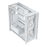 Corsair FRAME 5000D WOOD RS midi tower behuizing Wit/houtkleur | 3x USB-C | Tempered Glass