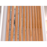 Corsair FRAME 5000D WOOD RS midi tower behuizing Wit/houtkleur | 3x USB-C | Tempered Glass