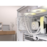 Corsair FRAME 5000D WOOD RS midi tower behuizing Wit/houtkleur | 3x USB-C | Tempered Glass