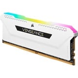 Corsair Vengeance RGB PRO SL 16 GB DDR4-3200 (2x 8 GB) werkgeheugen Wit, CMH16GX4M2E3200C16W, XMP 2.0