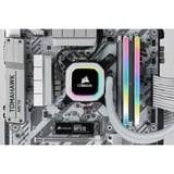 Corsair Vengeance RGB PRO SL 16 GB DDR4-3200 (2x 8 GB) werkgeheugen Wit, CMH16GX4M2E3200C16W, XMP 2.0