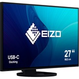 EIZO EV2781-BK 27" monitor Zwart, HDMI, DisplayPort, 4x USB-A 3.2 (5 Gbit/s), USB-C