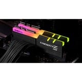 G.Skill 32 GB DDR4-4000 Kit werkgeheugen Zwart, F4-4000C18D-32GTZR, Trident Z RGB, XMP