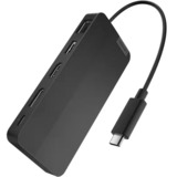 Lenovo USB-C-Travel Dock voor 2 schermen dockingstation Zwart