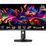 MSI MPG 321URX QD-OLED 31.5" 4K UHD gaming monitor Zwart, 2x HDMI, 1x DisplayPort, 2x USB-A 2.0, 1x USB-B 2.0, 1x USB-C