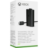 Microsoft Xbox Play & Charge Kit oplader Zwart
