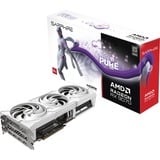 SAPPHIRE Radeon RX 9070 Pure OC grafische kaart Wit, 2x DisplayPort, 2x HDMI, RDNA4