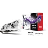 SAPPHIRE Radeon RX 9070 Pure OC grafische kaart Wit, 2x DisplayPort, 2x HDMI, RDNA4