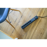 Brennenstuhl Secure-Tec stekkerdoos 6x stekker