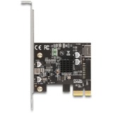 DeLOCK PCI Express x1 kaart > interne USB 5 Gbps Type-E + 19-pin USB-pin header usb-controller 