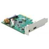 DeLOCK PCIe x4 > 2x externe USB-C 3.2 Gen 2 usb-controller 